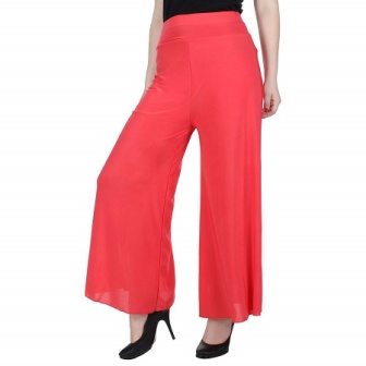 coton women palazo free size peach