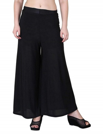 coton women palazo free size black