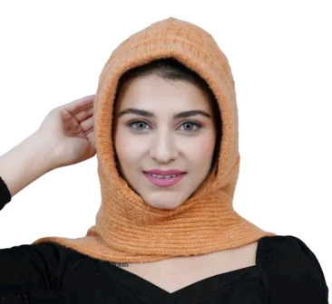 Women's Noori Muffler with Attached Cap - Acrylic & Wool Blend with Fur Lining for Extreme Winter Warmth - Image 27