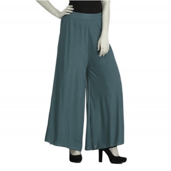 coton women palazo free size grey