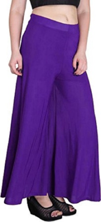 coton women palazo free size lavender