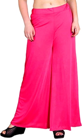 coton women palazo free size magenta