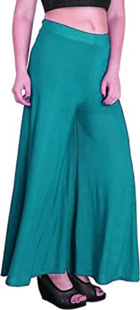 coton women palazo free size teal