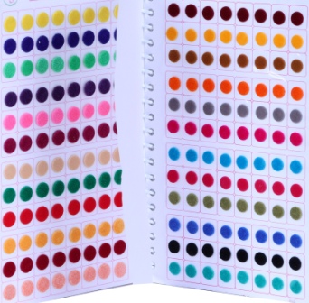 multicolor bindi book for women