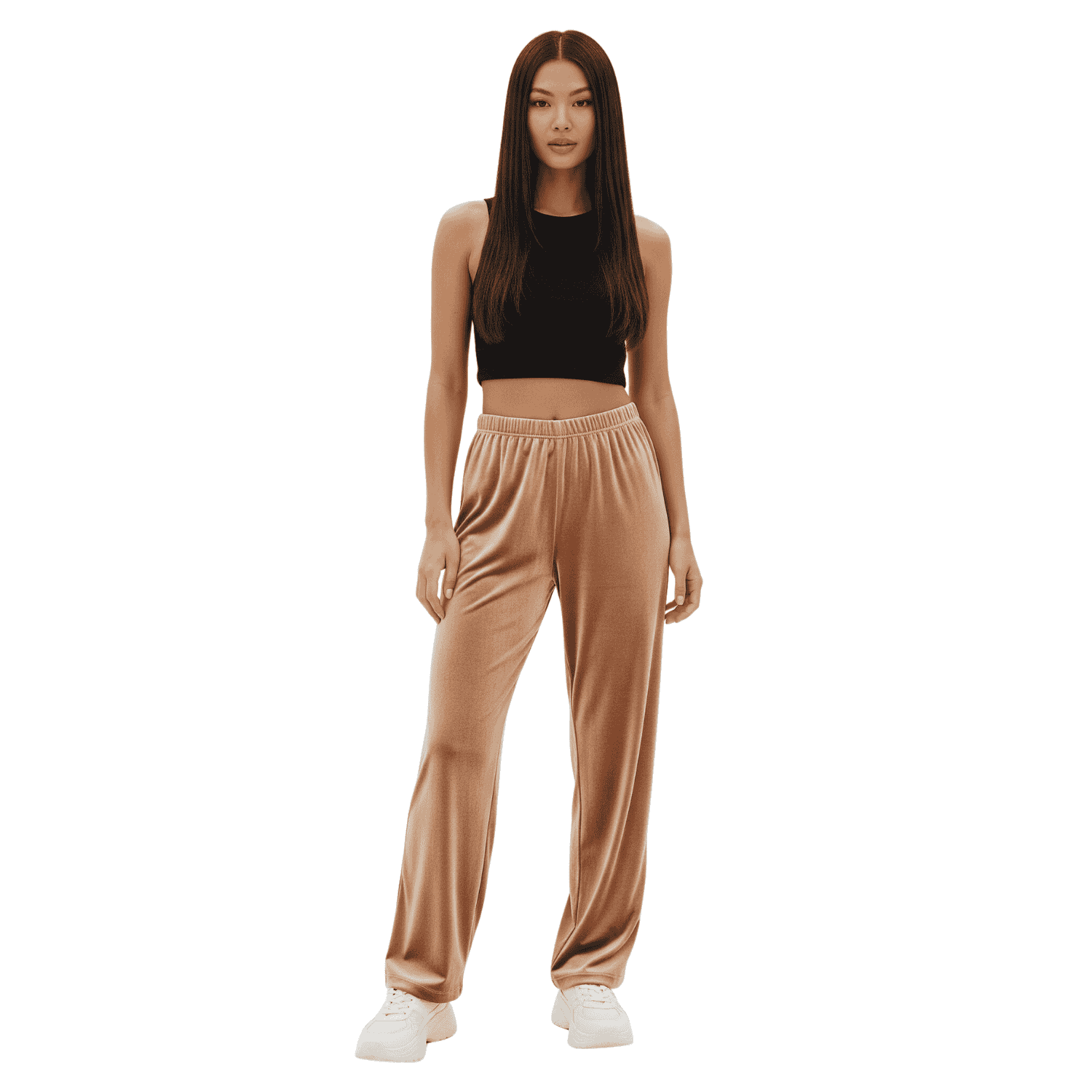 velvet women pyjama without pocket skin