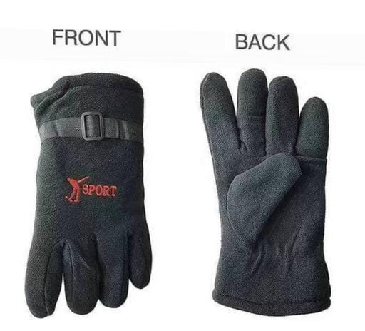 suede gloves for extreme winters
