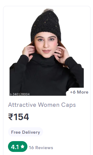 pompom ladies cap review meesho