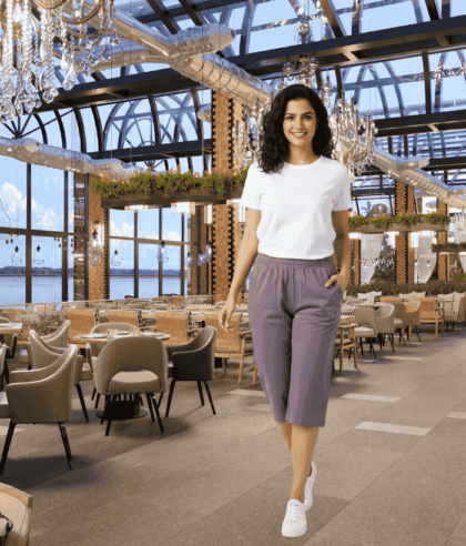 women coton capri main image