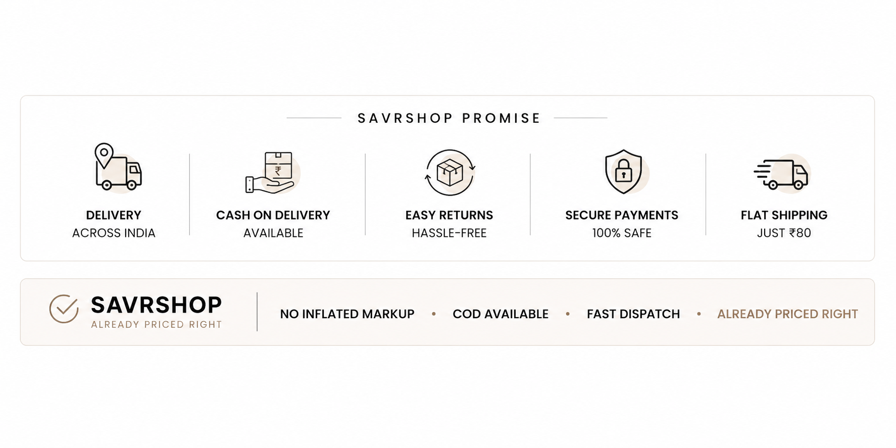 savrshop promise