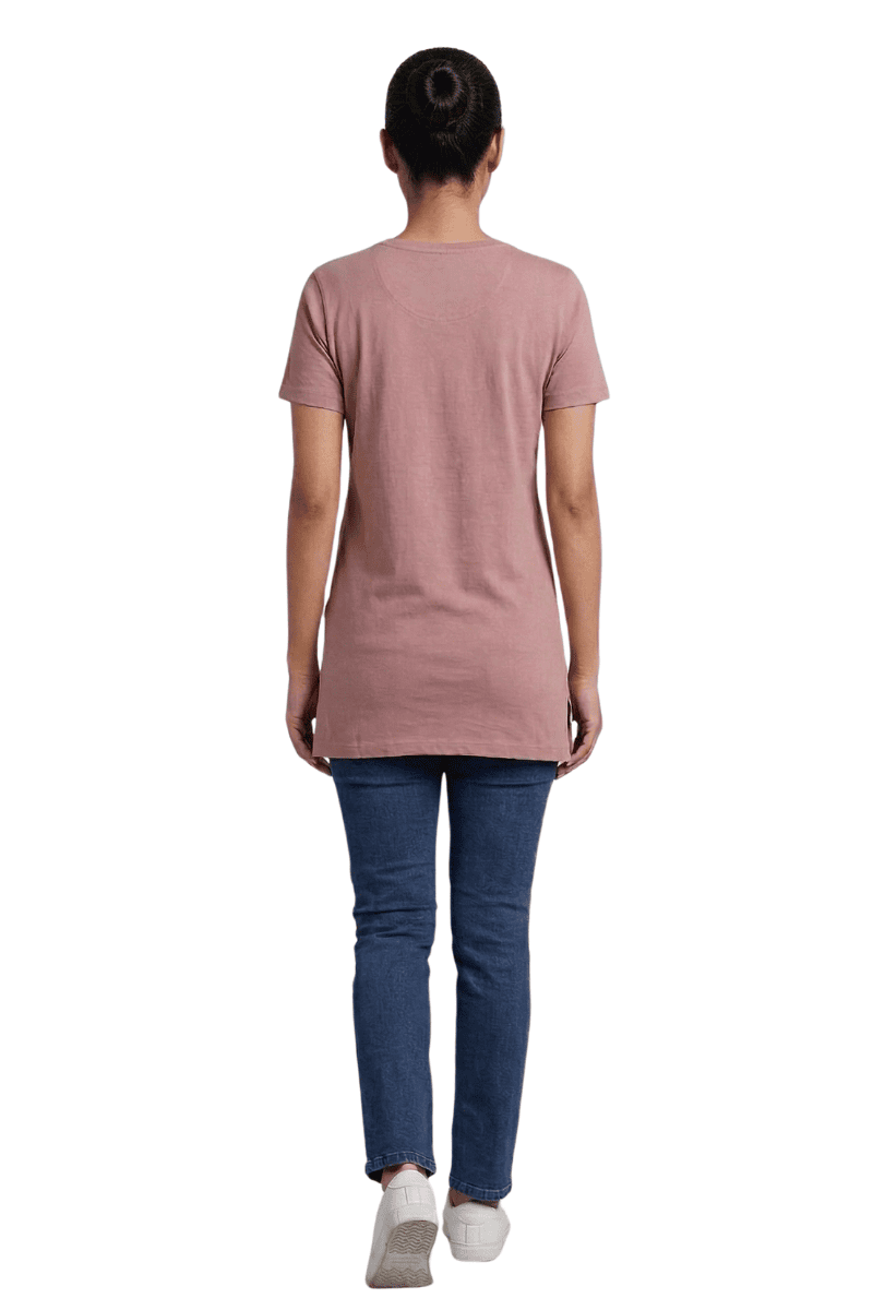 rose gold tshirt women back