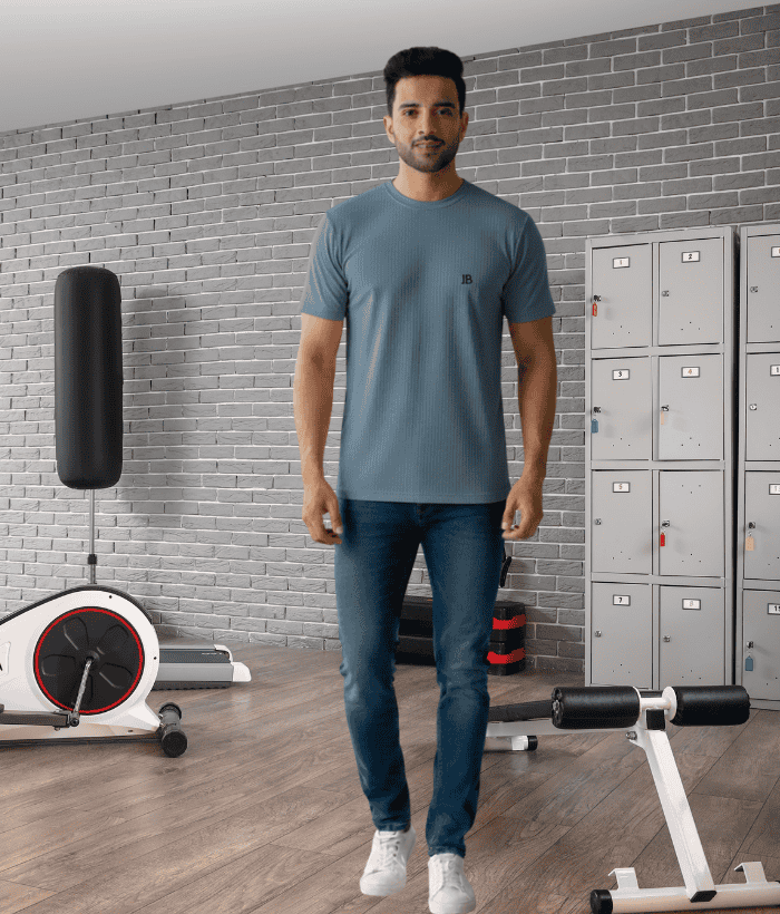 men summer t shirt, men round neck t shirt, lightweight men t shirt, half sleeve t shirt men, breathable men t shirt, textured t shirt men, casual t shirt for men, summer wear men t shirt, men poly t shirt, regular fit men t shirt, daily wear t shirt men, men t shirt big size, men t shirt 5xl, soft fabric men t shirt