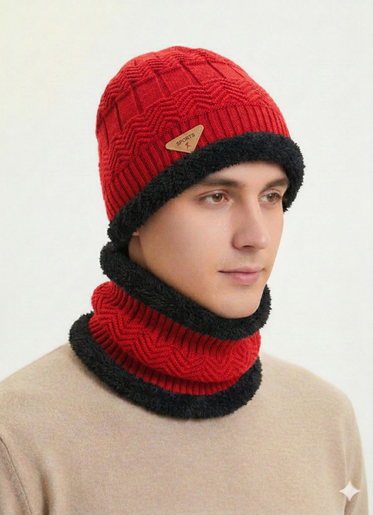 neck set red