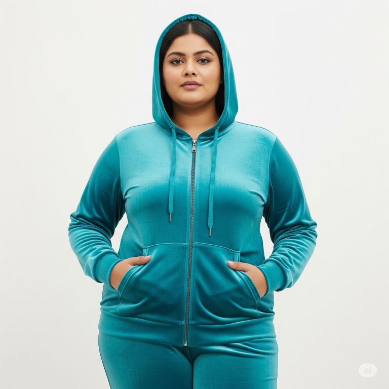 velvet zipper turquoise