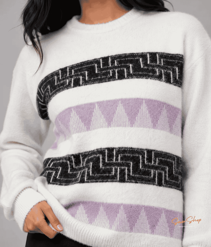 LUCIEN WOMEN WOOLLEN HAIR SWEATER MAIN IMAGE