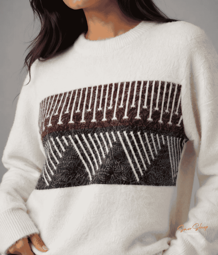 MONTCLAIR women woollen hair sweater main image