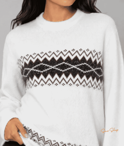 ORION women woollen hair sweater main image