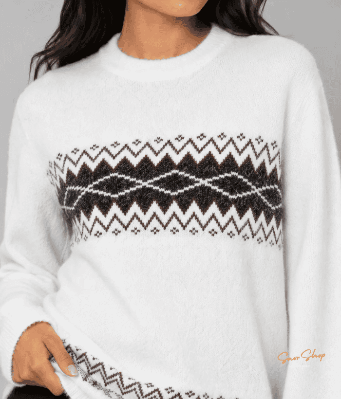 ORION women woollen hair sweater main image