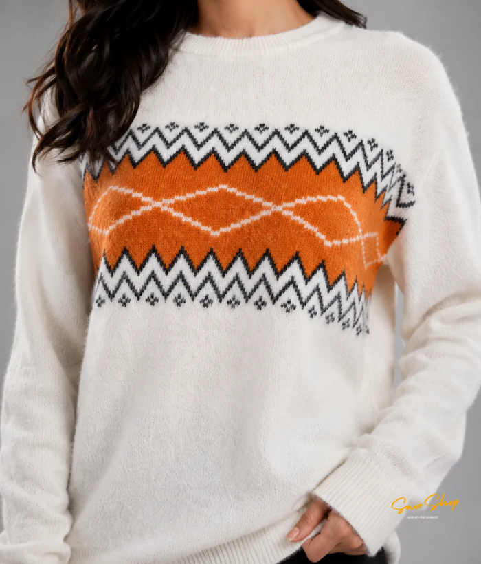 auren women woollen hair sweater main image