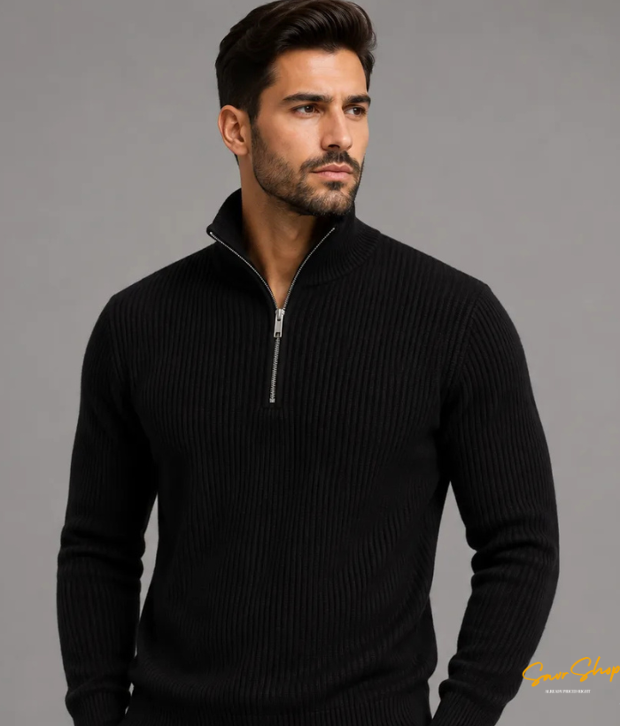 men half zipper main image