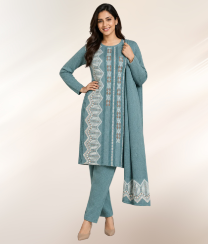 zagger 3 pcs kurta set with duppata main image